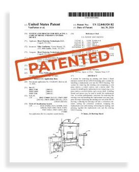 RECORE DPF patented on RCR DPF website